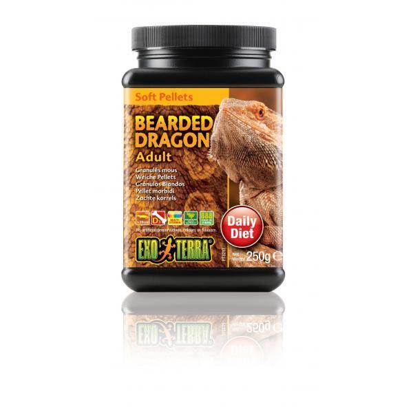 Exo Terra Bearded Dragon Food Adult Soft Pellets - Amazing Amazon
