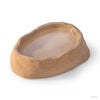 Exo Terra Medium sand-glazed ceramic food and water bowl for reptiles and amphibians