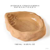 Exo Terra Large Terrarium Dish for reptile food and water with dimensions and capacity.