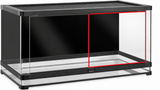 Exo Terra Vista Glass Terrarium with highlighted replacement glass sliding door