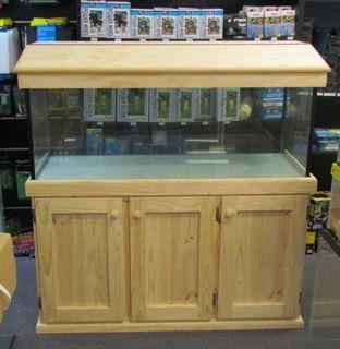 Fish Tank 4ft x 18 x 18 High with Cabinet and Hood - Amazing Amazon