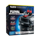 Fluval 107 Aquarium Canister Filter with Free Phosphate Pad - Amazing Amazon