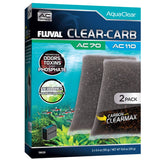 Fluval AquaClear AC110 Clear Carb 2pk - Amazing Amazon