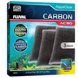 Fluval AquaClear AC50 Filter Carbon 3pk - Amazing Amazon
