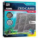 Fluval AquaClear AC50 Zeo Carb 3pk - Amazing Amazon