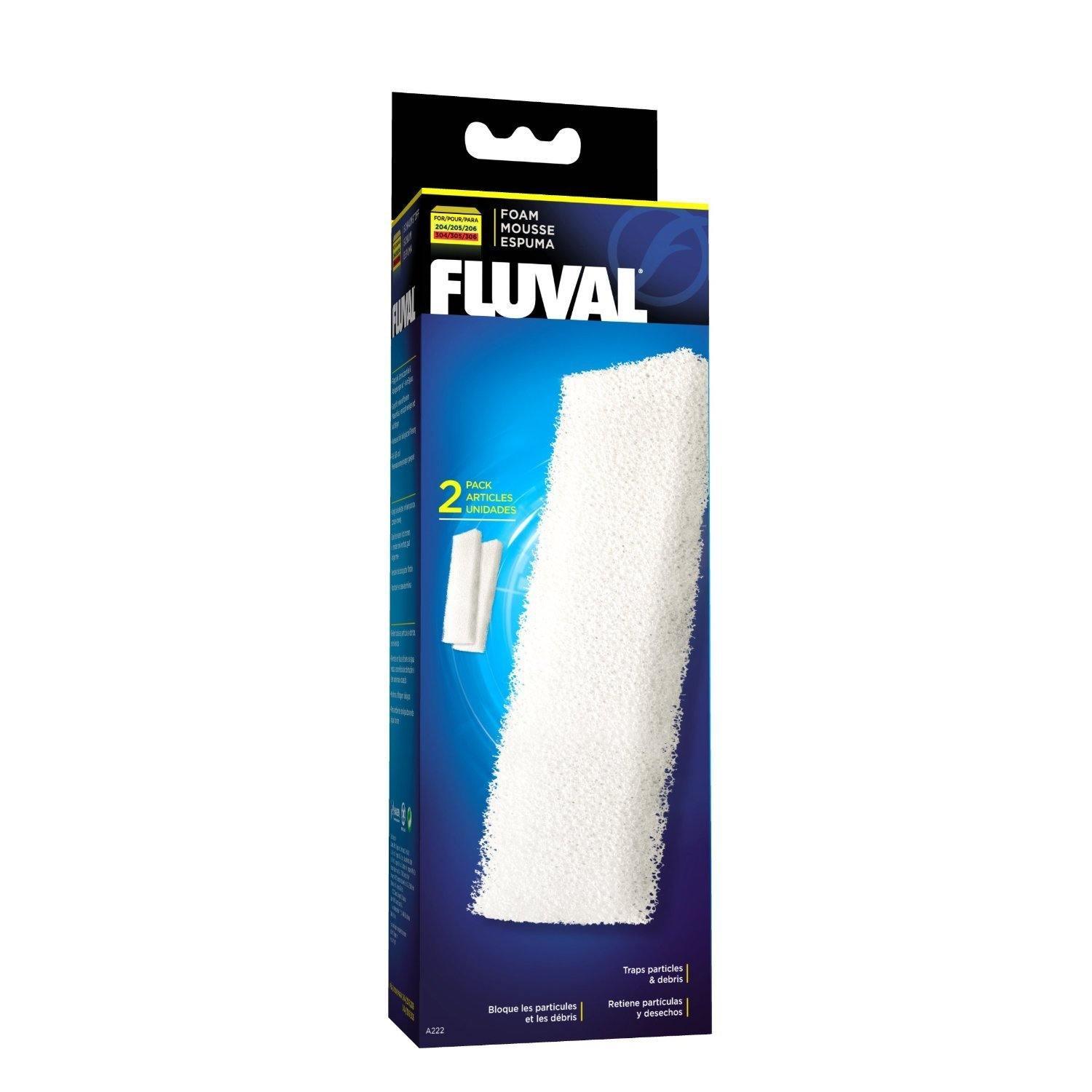 Fluval Canister Filter 206/306 Foam Filter 2 Pack (Also suits Fluval 04 and 05 Models) - Amazing Amazon