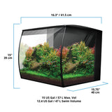 Fluval Flex 2.0 57 Litre Aquarium - Amazing Amazon