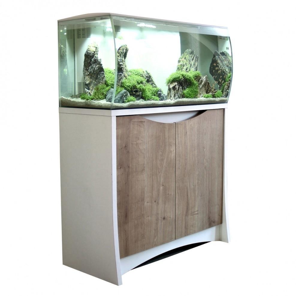 Fluval Flex Aquarium Cabinet 123 Litre White - Amazing Amazon