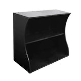 Fluval Flex Aquarium Curved Stand 123 Litre Black - Amazing Amazon