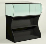 Fluval Flex Aquarium Curved Stand 123 Litre Black - Amazing Amazon