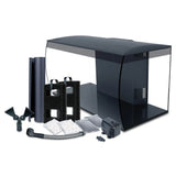 Fluval Flex Saltwater Marine Aquarium Kit 123 Litre Black - Amazing Amazon