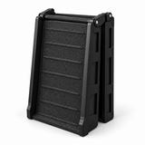 FurKidz foldable black dog ramp with non-slip surface for pets up to 50kg