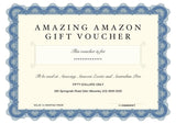 Gift Voucher $50 FREE DELIVERY - Amazing Amazon