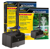 Fluval Jet Clear 6500 Pond Filter, Pump, UVC & Fountain