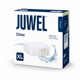 Juwel Cirax XL prefilter cartridge for aquarium fish tanks, featuring white ceramic rings for water filtration