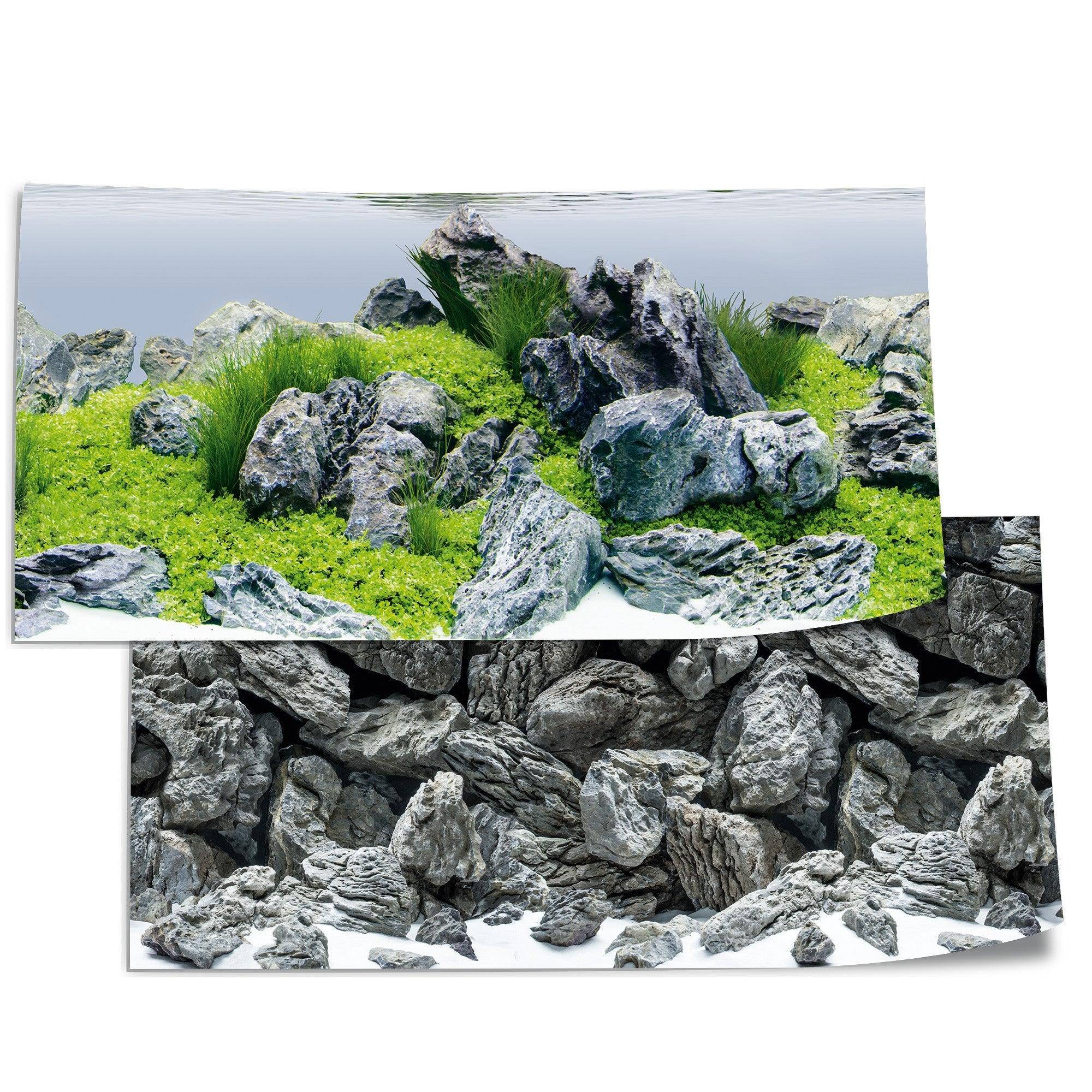 Juwel Rock Aquascape Aquarium Background Wallpaper - Amazing Amazon