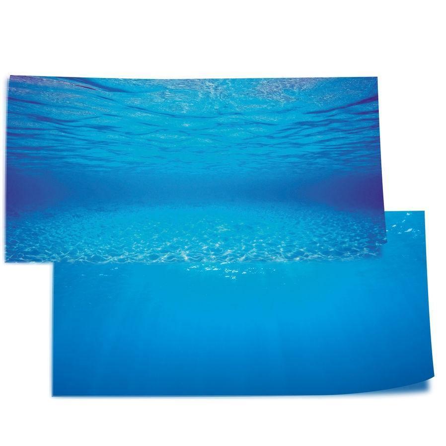 Juwel Rock Ocean Blue Background Wallpaper 150x60cm - Amazing Amazon