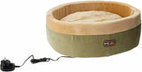 K & H Thermo Kitty Circular Heated Cat Bed Sage 50cm - Amazing Amazon