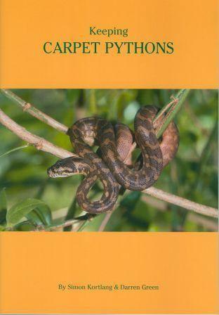 Keeping Carpet Pythons Book - Amazing Amazon