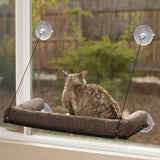 Kitty Sill EZ Mount w-Bolster Rim Chocolate 55 x 30cm - Amazing Amazon