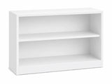 White two-shelf aquarium stand for fish tanks or reptile enclosures