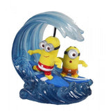 Minions Kevin & Stuart Surfing Aquarium Ornament - Amazing Amazon