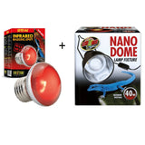 Nano Heat Lamp and Dome Combo 25w - Amazing Amazon