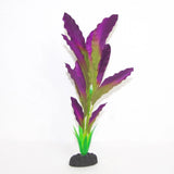 Plastic Aquarium Silk Plant Purple 30cm - Amazing Amazon