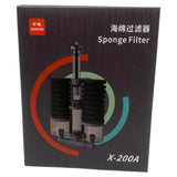 Qanvee X200-A Aquarium Sponge Filter with Media - Amazing Amazon
