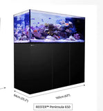 Red Sea Reefer Peninsula P650 650 Litre Aquarium Black - Amazing Amazon