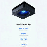 Red Sea ReefLED 170 G2 – Smart LED Reef Aquarium Light - Amazing Amazon