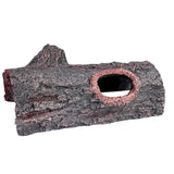 Reptile One Hollow Log Ornament with Holes Small - Amazing Amazon