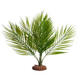 Reptile One Plant Large Palor Palm Green With Ceramic Base - Amazing Amazon