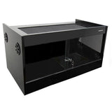 Reptile One S2M Vivarium Reptile Enclosure 120x60x60cm Black - Amazing Amazon