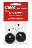 Schego M2K3 / WS3 Pump Head with Membrane 2 Pack - Amazing Amazon