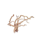 Natural aquarium driftwood for fish tanks and reptile enclosures on white background