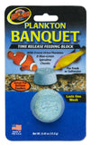Plankton Banquet time release aquarium feeding block for freshwater and saltwater fish