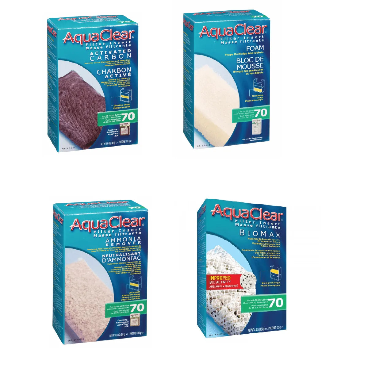 AquaClear 70 Filter Replacement Cartridges - Amazing Amazon