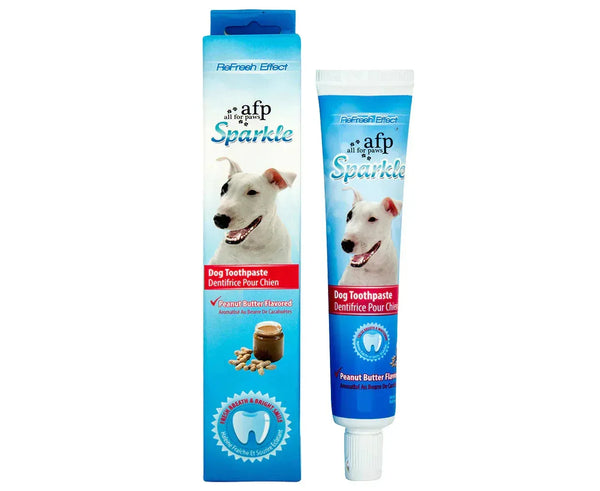 Pink Dog Toothpaste Dog Toothpaste Sparkle Peanut Butter Flavour | Aquarium and Reptiles