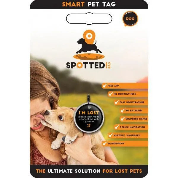 Spotted Pro Smart Pet Tag Dog Cat Tracker - Amazing Amazon